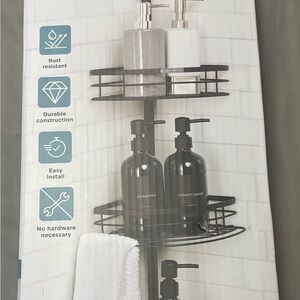 Black Shower Caddy by Black & Decker